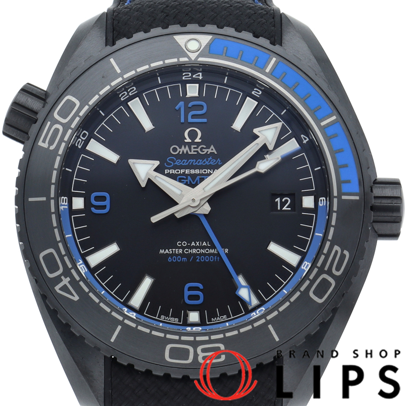 シーマスター プラネット オーシャン 600M コーアクシャル ディープブラック GMT 45.5mm