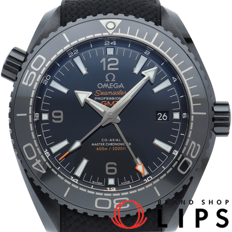 シーマスター プラネット オーシャン 600M コーアクシャル GMT 45.5mm ディープブラック