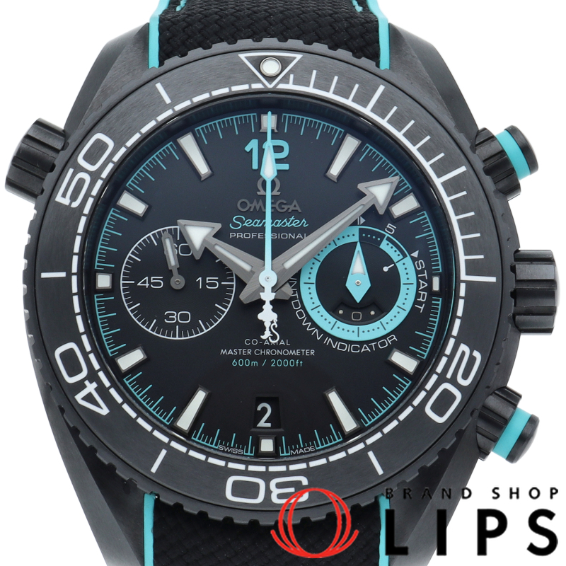 シーマスター プラネット オーシャン 600M クロノグラフ 45.5mm ETNZ ディープブラック