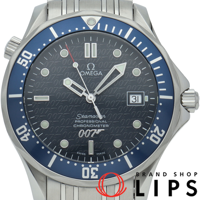 シーマスター300M オートマチック 41mm 007 ジェームスボンド 40周年記念 世界限定10007本 OH済