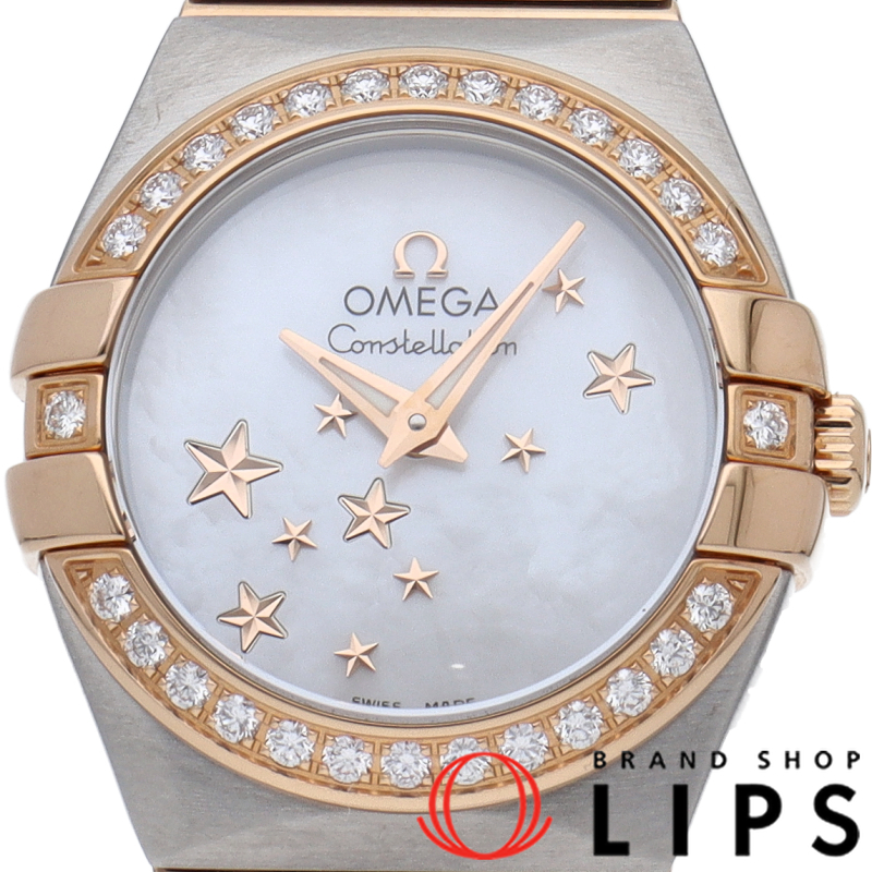 コンステレーション ブラッシュ 24mm ダイヤベゼル シェル