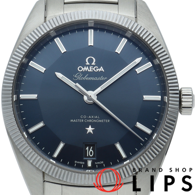コンステレーション グローブマスター コーアクシャル 39mm ブルー
