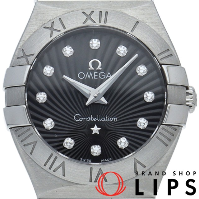 コンステレーション ブラッシュ クォーツ 24mm 12Pダイヤ