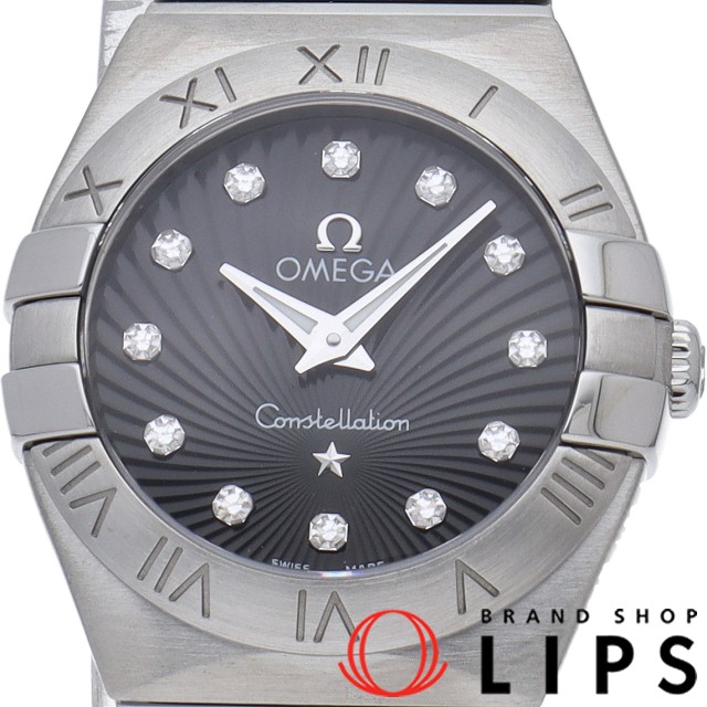 コンステレーション ブラッシュ クォーツ 24mm 12Pダイヤ