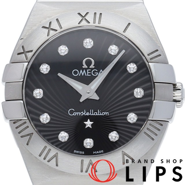 コンステレーション ブラッシュ クォーツ 24mm 12Pダイヤ