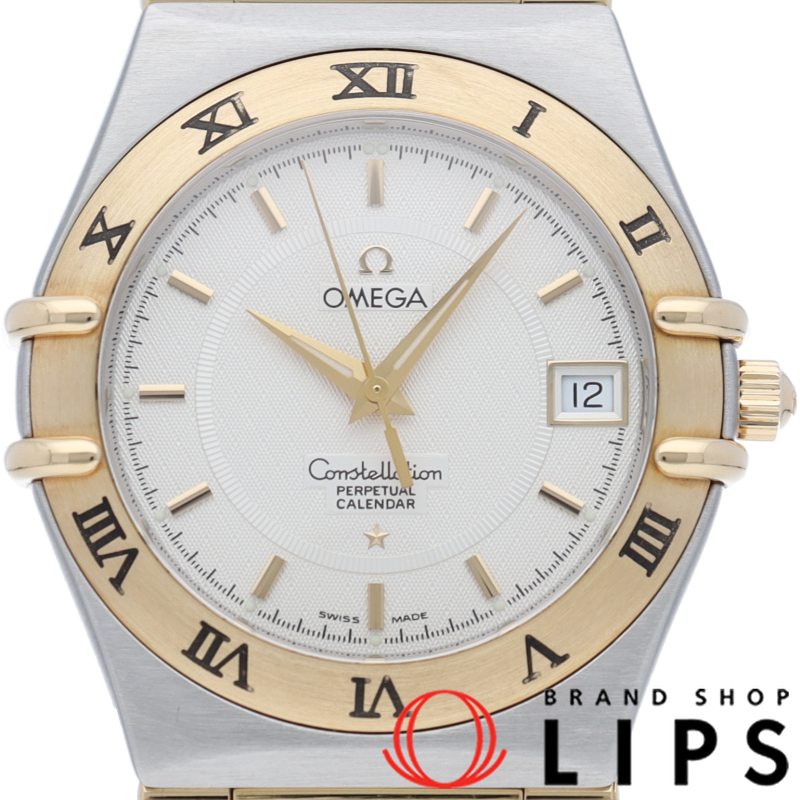 コンステレーション メンズ時計 パーペチュアル カレンダー 35.5mm コンビ