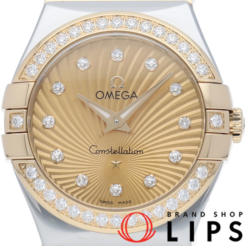 コンステレーション レディース時計 ダイヤベゼル 12Pダイヤ
