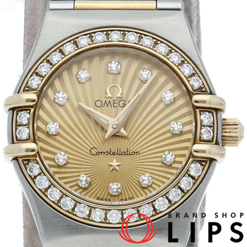 コンステレーション ミニ 22.5mm ダイヤベゼル 12Pダイヤ 160周年記念