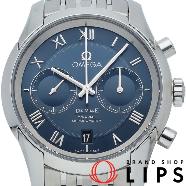 デヴィル アワー ビジョン コーアクシャル クロノメータ クロノグラフ42mm ブルー