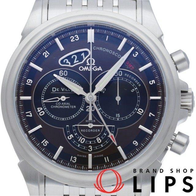 デ ヴィル クロノスコープ コーアクシャル クロノメーター GMT クロノグラフ 44mm