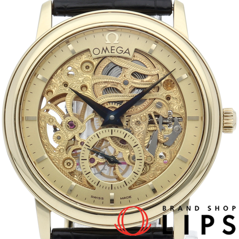 デ ヴィル プレステージ スケルトン ウォッチ 36.8mm 世界限定100本