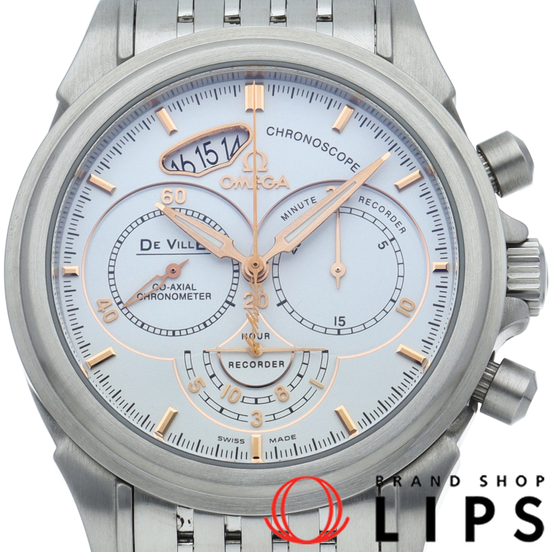 デヴィル クロノスコープ コーアクシャル GMT クロノグラフ 41mm