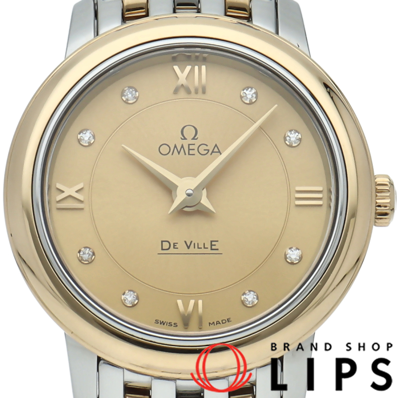 デヴィル プレステージ クォーツ 27.4mm 8Pダイヤ