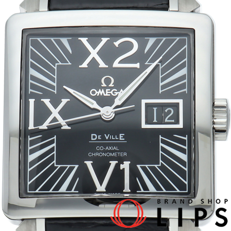 デヴィル X2 ビッグデイト コーアクシャル クロノメーター 35mm