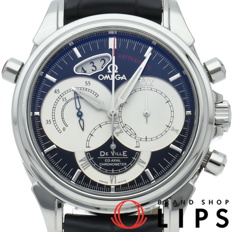 デヴィル コーアクシャル ラトラパンテ クロノグラフ 41mm