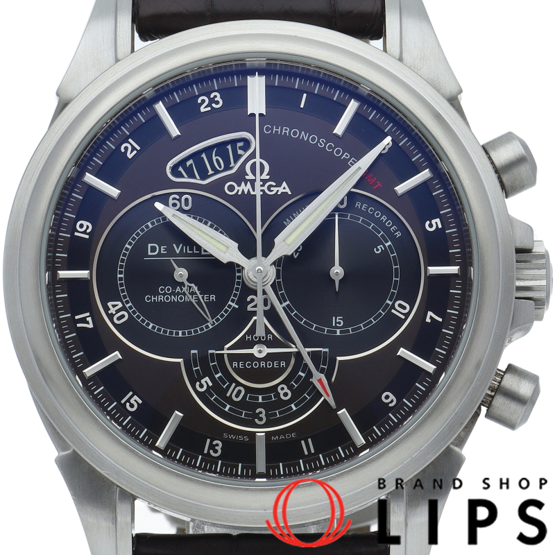 デヴィル クロノスコープ コーアクシャル GMT 44mm