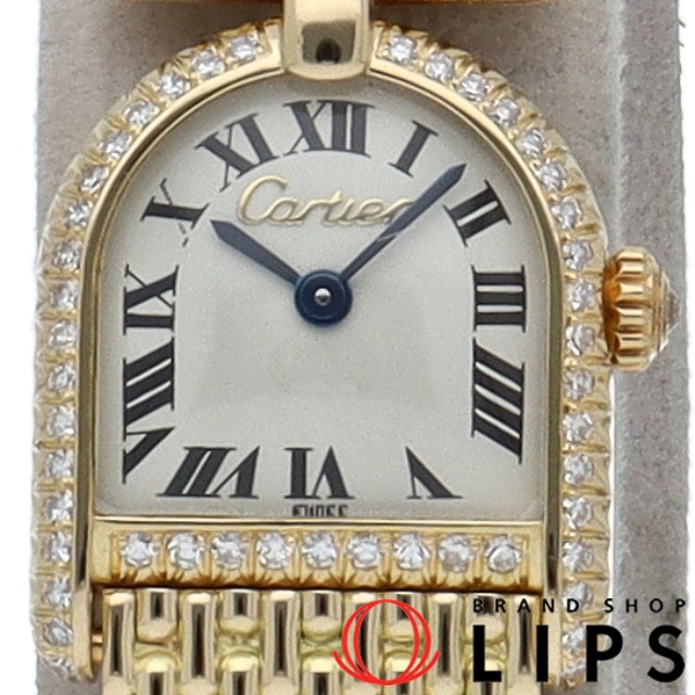 カランドレ ウォッチ SM ダイヤベゼル アンティーク メーカーOH済(保証期間中)