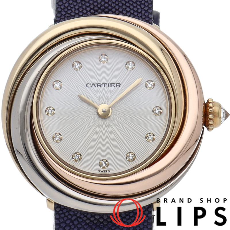 トリニティ レディース時計 スリーカラー 12Pダイヤ