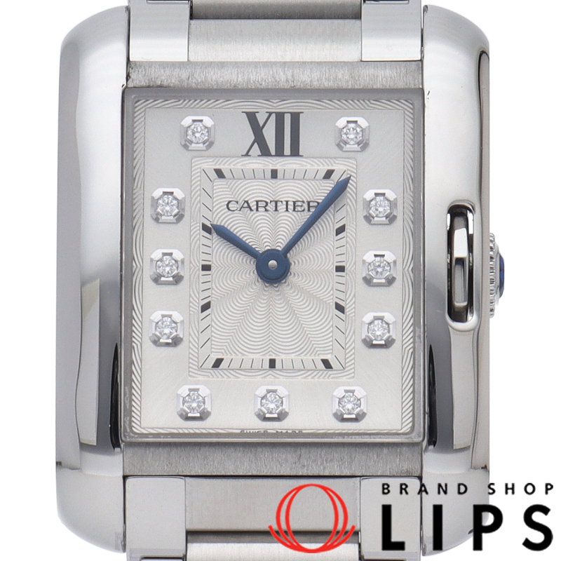 タンク アングレーズ ウォッチ SM 11Pダイヤ