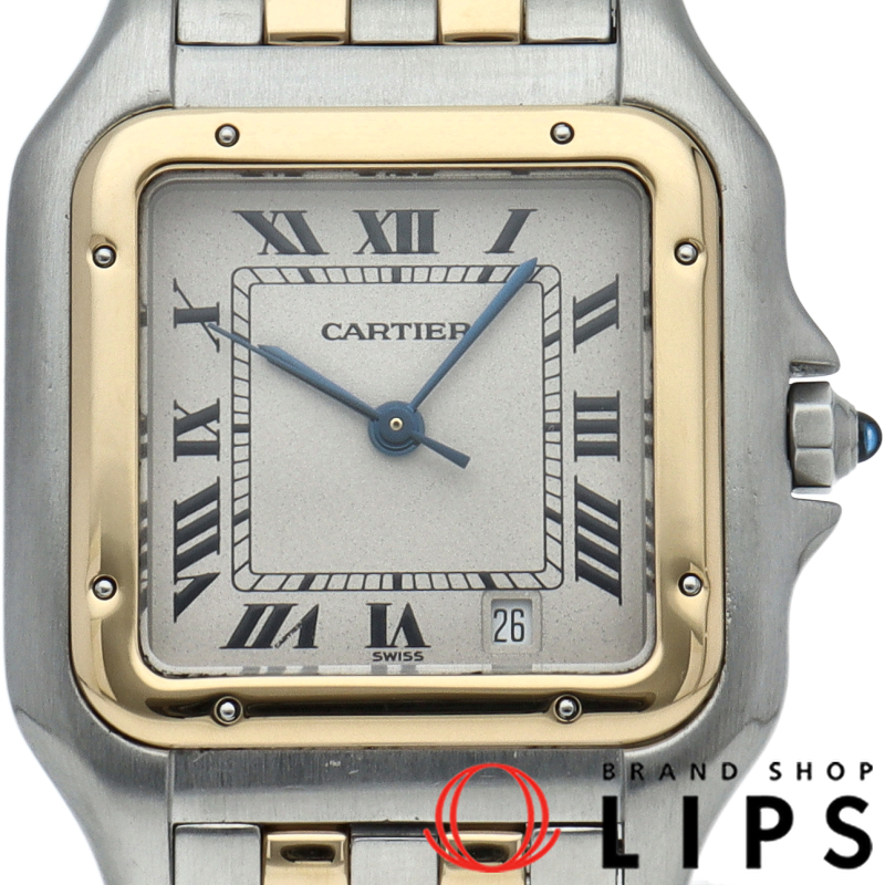 パンテール ウォッチ MM コンビ 2ロウ