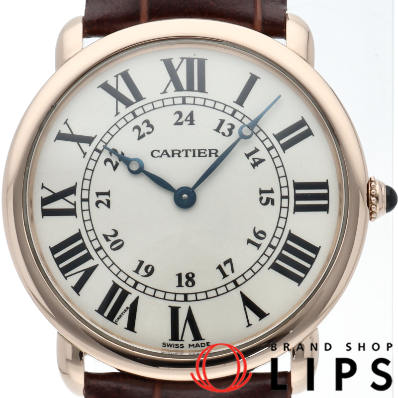 ロンド ルイ カルティエ ウォッチ LM 手巻