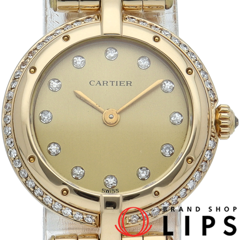 パンテールSM ヴァンドーム ウォッチ 12Pダイヤ ダイヤベゼル