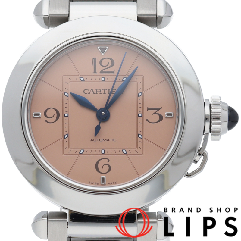 パシャ ドゥ カルティエ ウォッチ 35mm サーモンピンク