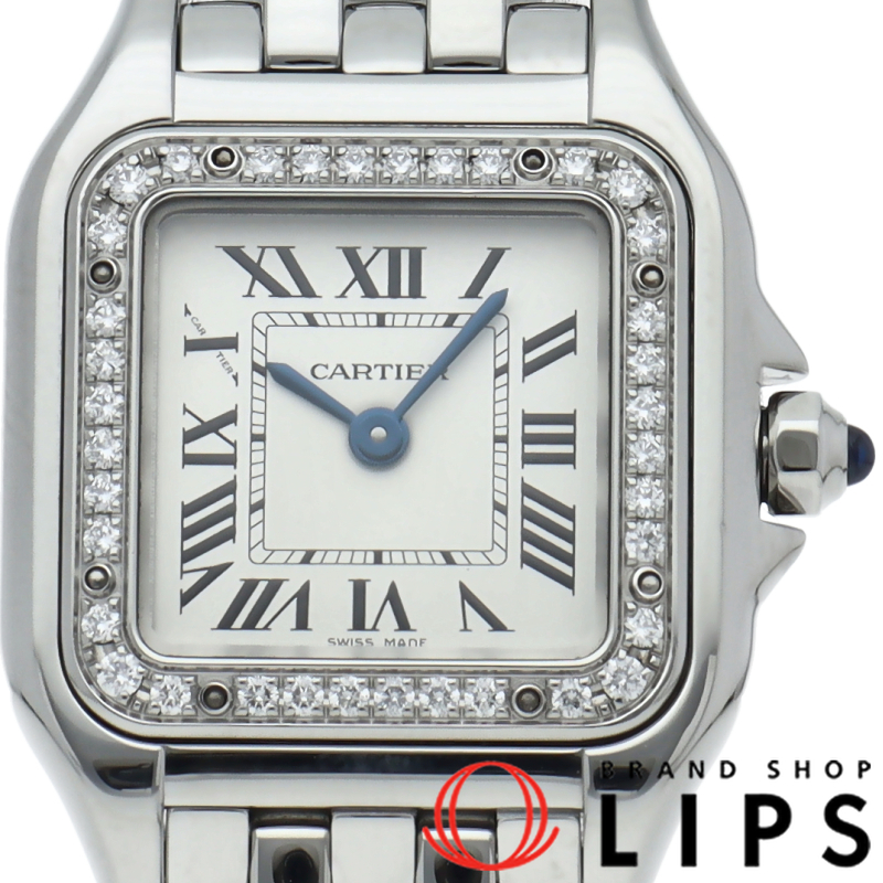 パンテール ドゥ カルティエ ウォッチ SM ダイヤベゼル