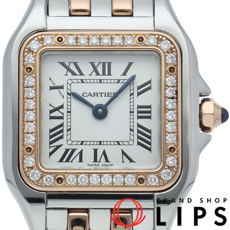 パンテール ドゥ カルティエ ウォッチ SM ダイヤベゼル