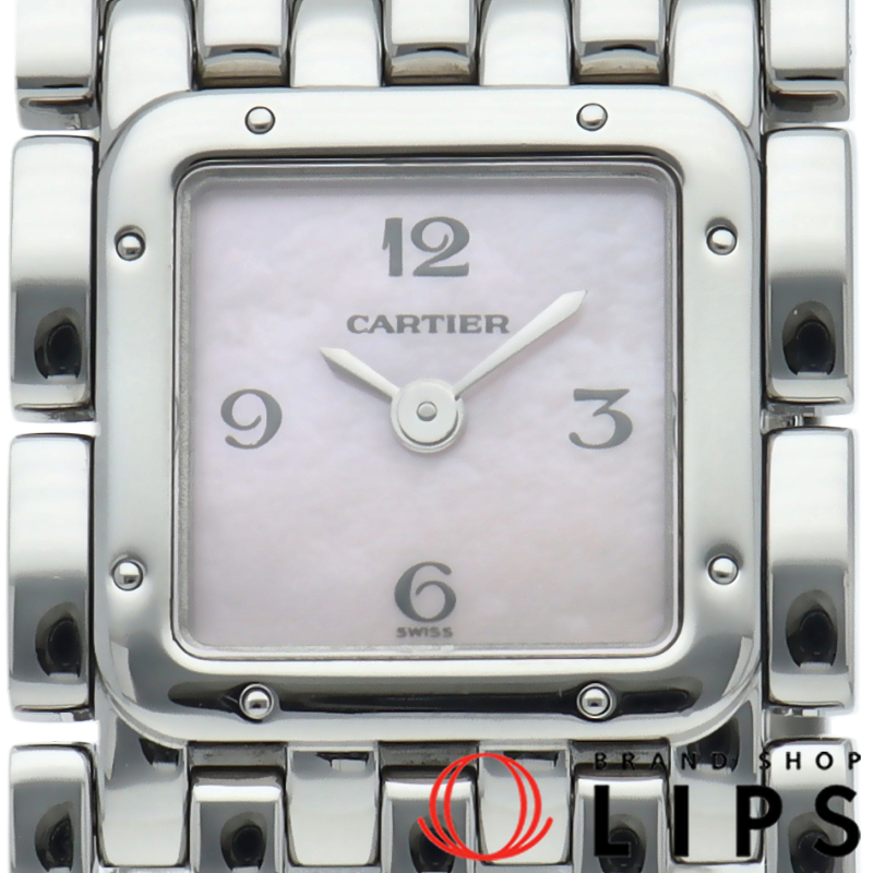 リュバン レディース時計 ピンクシェル