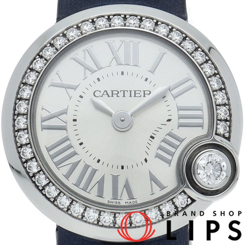 バロンブラン ドゥ カルティエ ウォッチ 26mm ダイヤベゼル