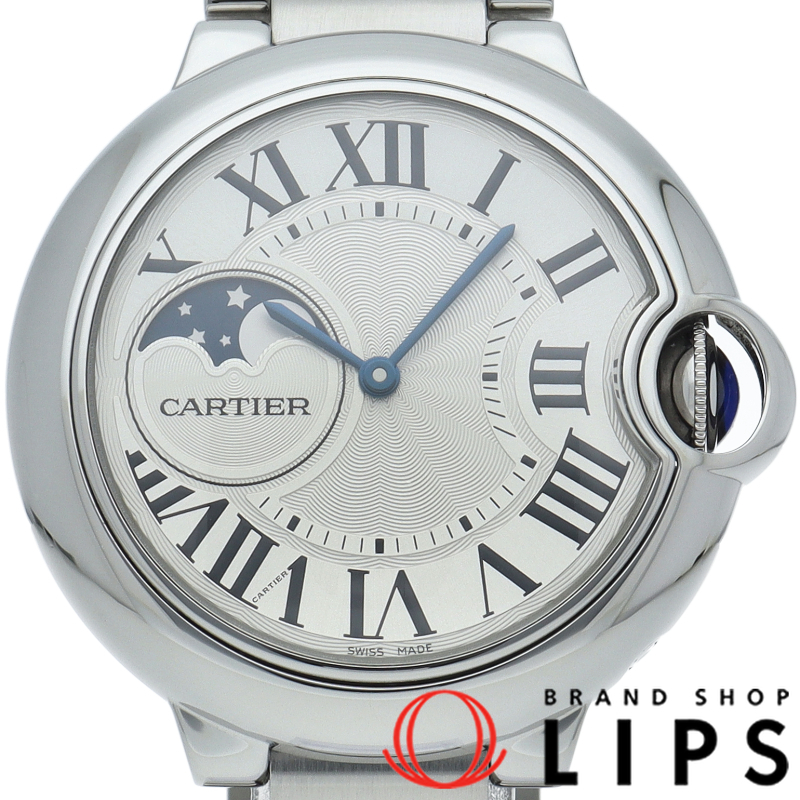 バロンブルー ドゥ カルティエ ウォッチ 37mm ムーンフェイズ