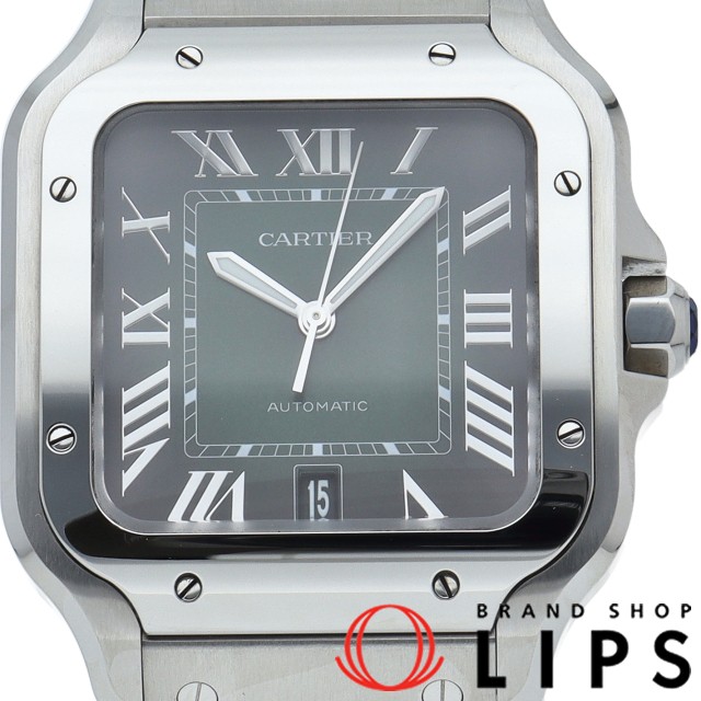 サントス ドゥ カルティエ ウォッチ LM スモーキーグリーン 2023年新作