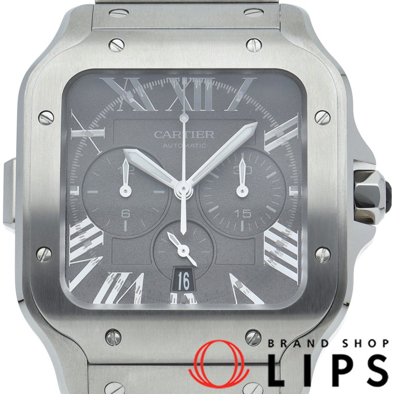 サントス ドゥ カルティエ クロノグラフ ウォッチ XL 日本限定220本