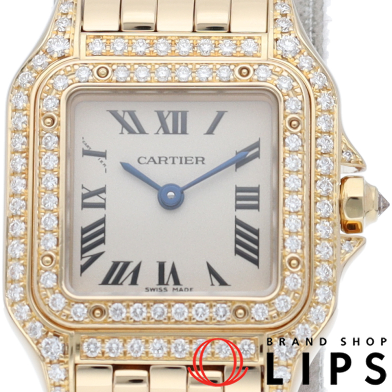 パンテール ウォッチ SM ダイヤベゼル メーカーOH済(保証期間中)