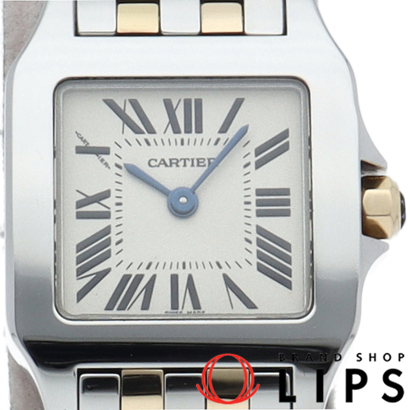 サントス ドゥモワゼル ウォッチ SM コンビ