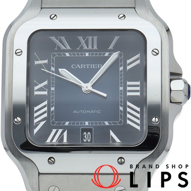 サントス ドゥ カルティエ ウォッチ LM ブルー