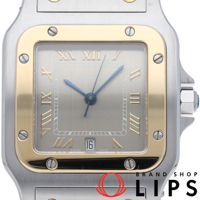 サントス ガルベ ウォッチ LM グレー