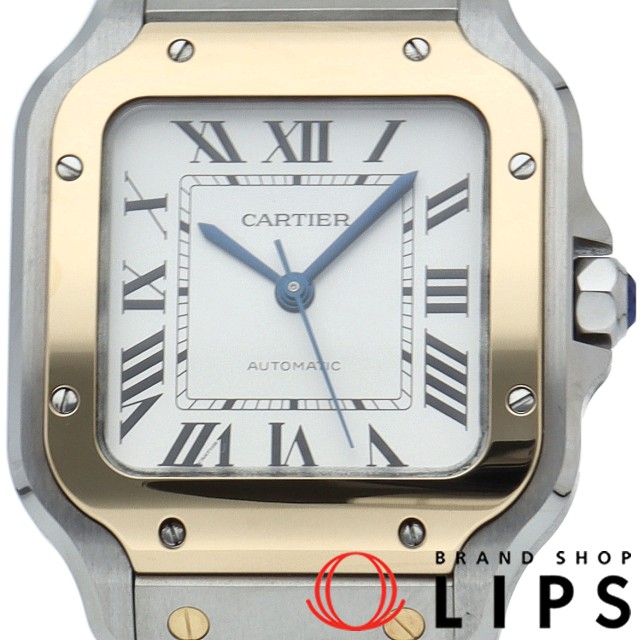 サントス ドゥ カルティエ ウォッチ MM コンビ