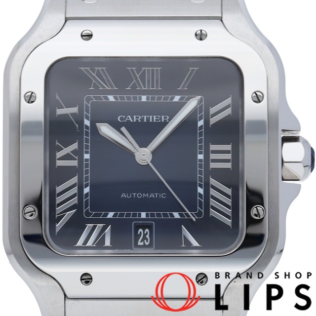 サントス ドゥ カルティエ ウォッチ LM ブルー