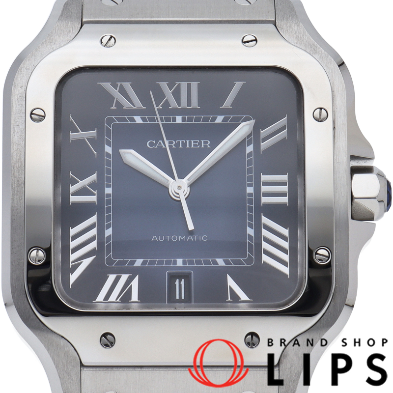 サントス ドゥ カルティエ ウォッチ LM ブルー