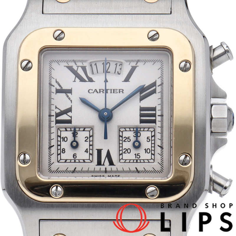 サントスガルベ ウォッチ LM クロノリフレックス