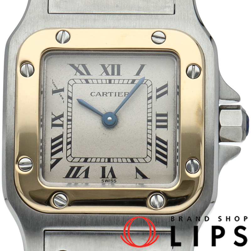 サントス ガルベ ウォッチ SM コンビ メーカーOH済(保証期間中)