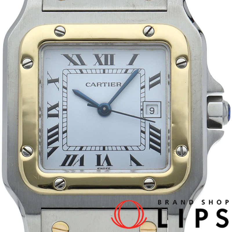 サントスガルベ ウォッチ LM オートマチック コンビ