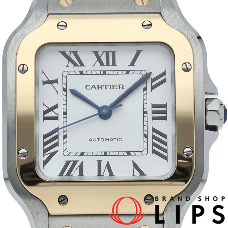 サントス ドゥ カルティエ ウォッチ MM コンビ