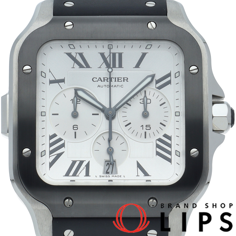 サントス ドゥ カルティエ クロノグラフ ウォッチ XL