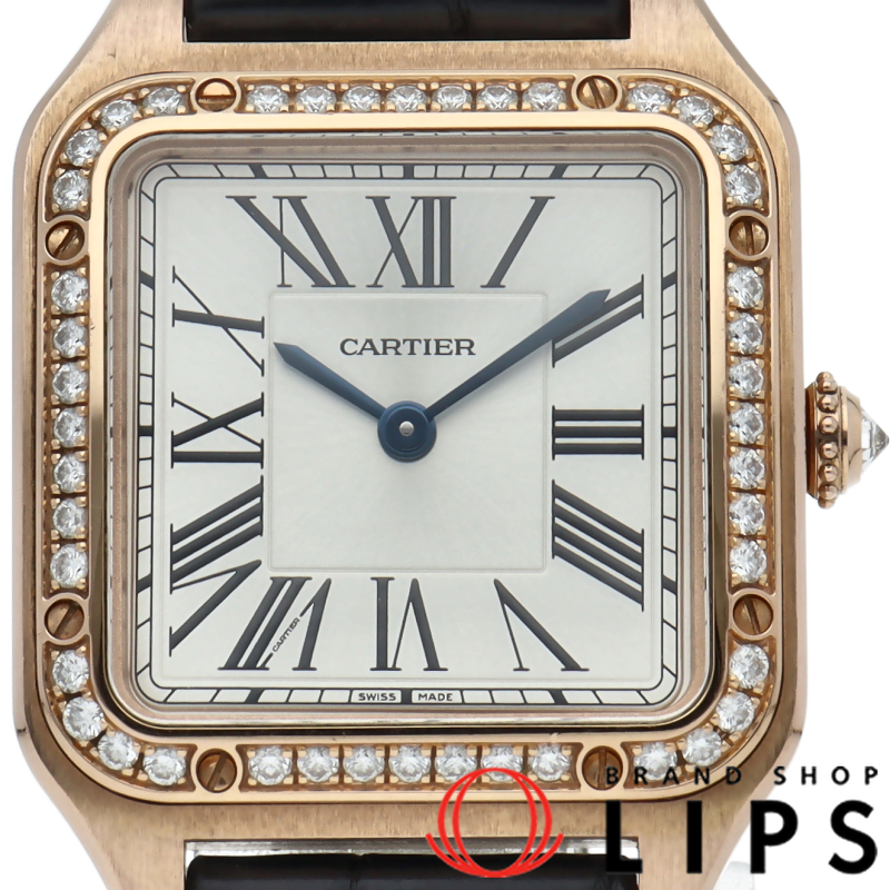 サントスデュモンSM ウォッチ ダイヤベゼル