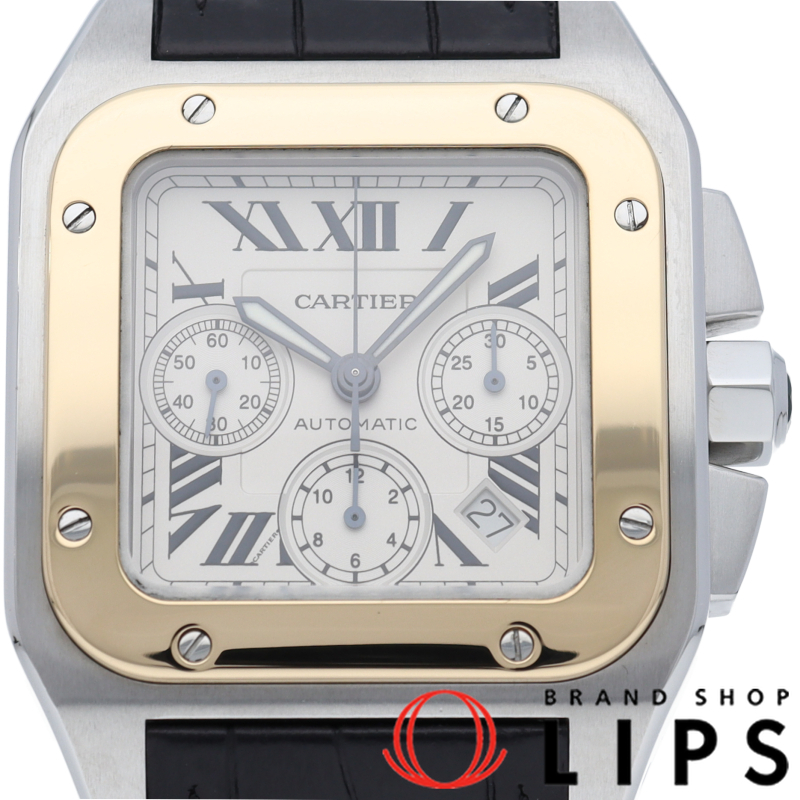 サントス 100 クロノグラフ ウォッチ