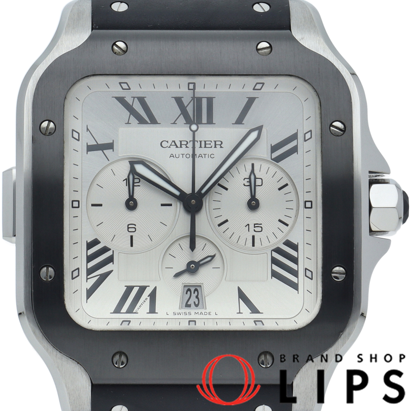 サントス ドゥ カルティエ クロノグラフ ウォッチ XL