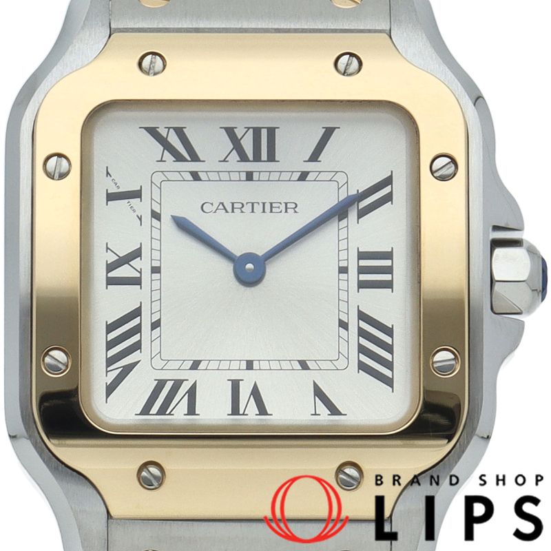 サントス ドゥ カルティエ ウォッチ SM コンビ